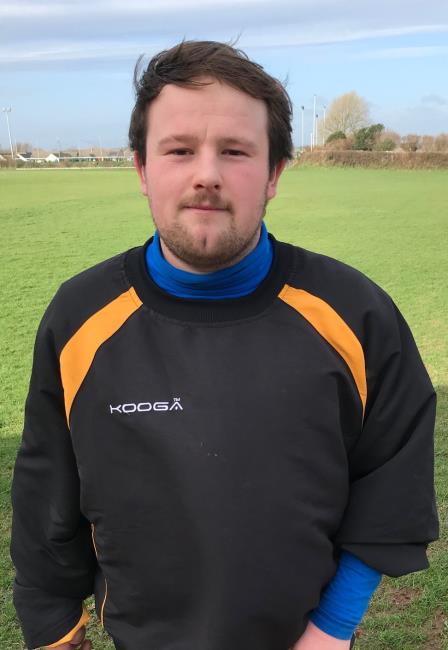 Aaron Foster - good try by St Davids No 10